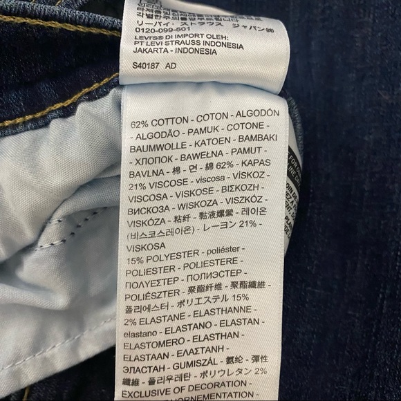 Levi’s 711 18W short skinny jeans new w/out tags - Picture 8 of 8